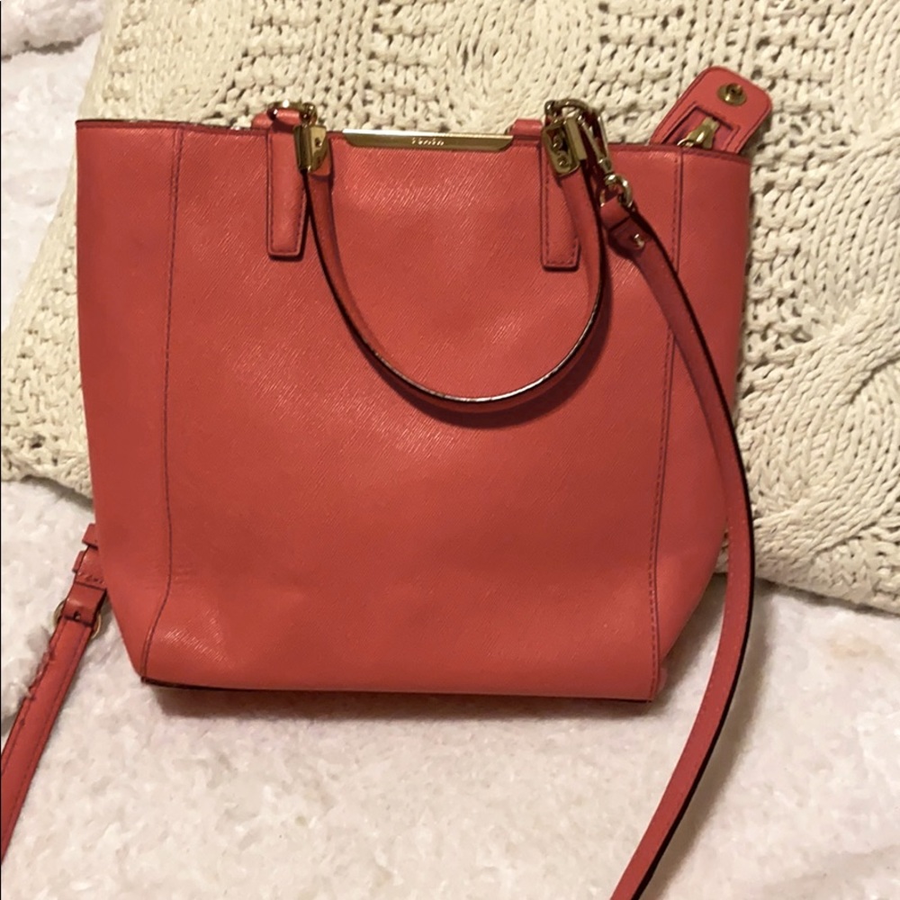 Coach Madison Saffiano North/South Mini Tote